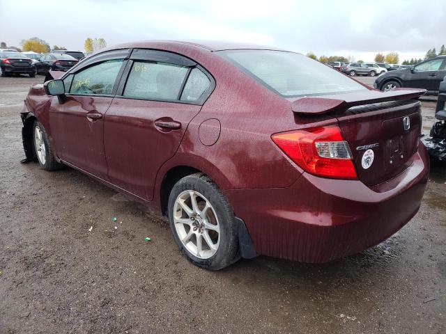 Photo 3 from auction – 2012 HONDA CIVIC LX with VIN 2HGFB2F49CH017827