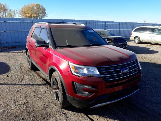 FORD EXPLORER X 2016 with VIN 1FM5K8D84GGC83109 - Photo from auction
