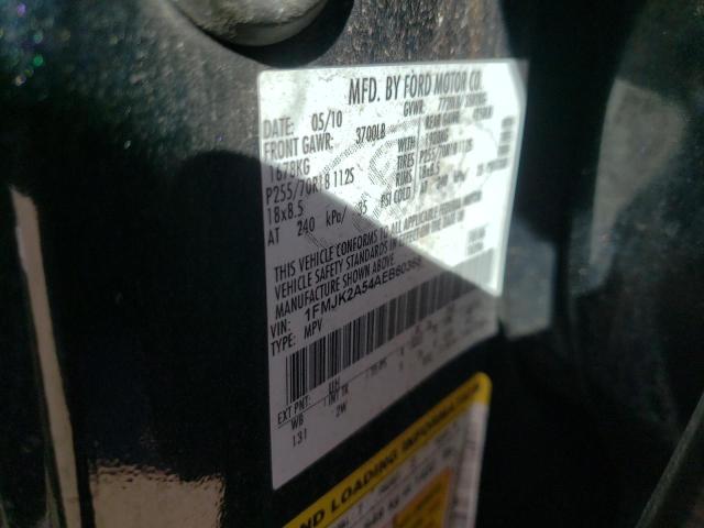 Photo 10 from auction – 2010 FORD EXPEDITION with VIN 1FMJK2A54AEB60368