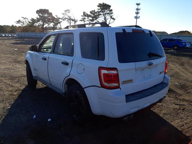 Photo 3 from auction – 2009 FORD ESCAPE HYB with VIN 1FMCU49399KC38240