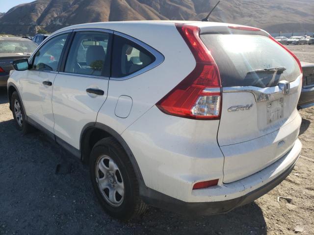 Photo 3 from auction – 2015 HONDA CR-V LX with VIN 5J6RM3H32FL022529