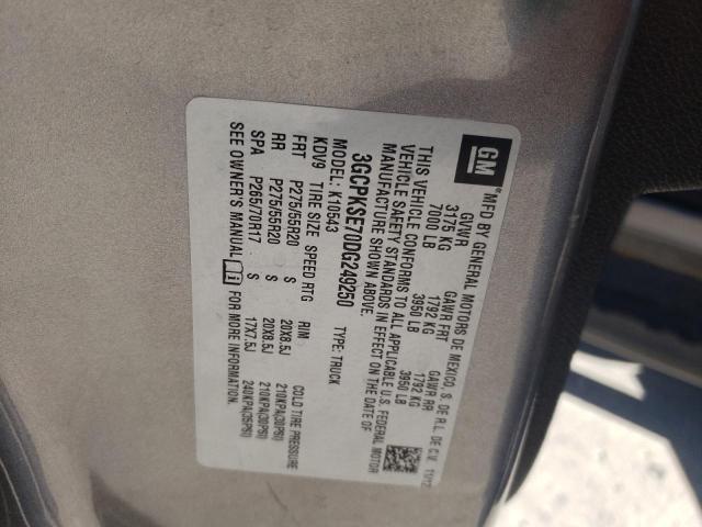 Photo 10 from auction – 2013 CHEVROLET SILVERADO with VIN 3GCPKSE70DG249250