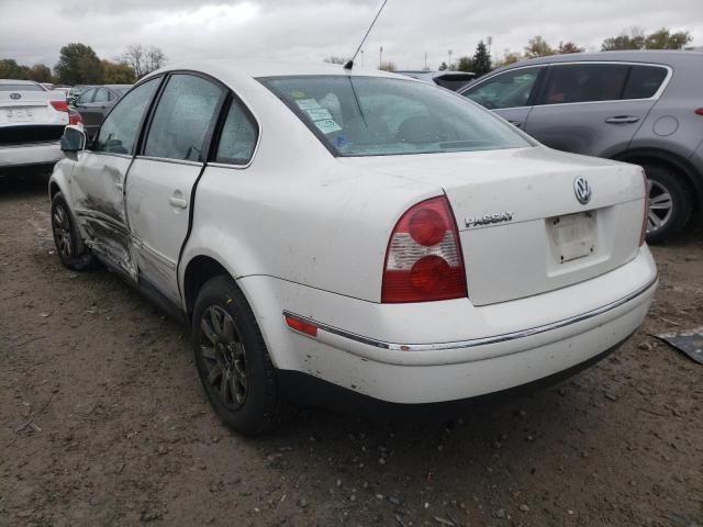 Photo 3 from auction – 2002 VOLKSWAGEN PASSAT GLS with VIN WVWPD63B02P280693