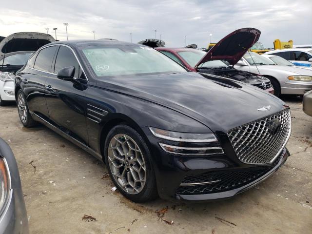 GENESIS G80 BASE 2023 with VIN KMTGB4SC4PU146218 - Photo from auction