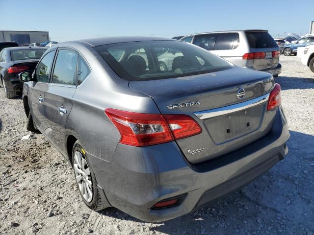 Photo 3 from auction – 2016 NISSAN SENTRA S with VIN 3N1AB7AP1GY225548