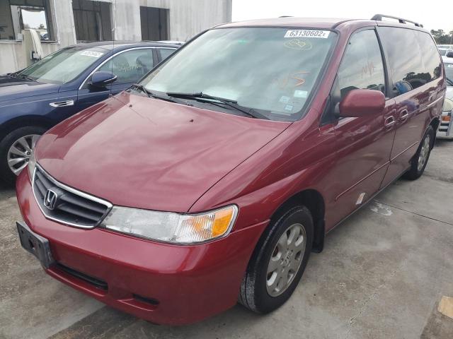 Photo 2 from auction – 2004 HONDA ODYSSEY EX with VIN 5FNRL18034B075355