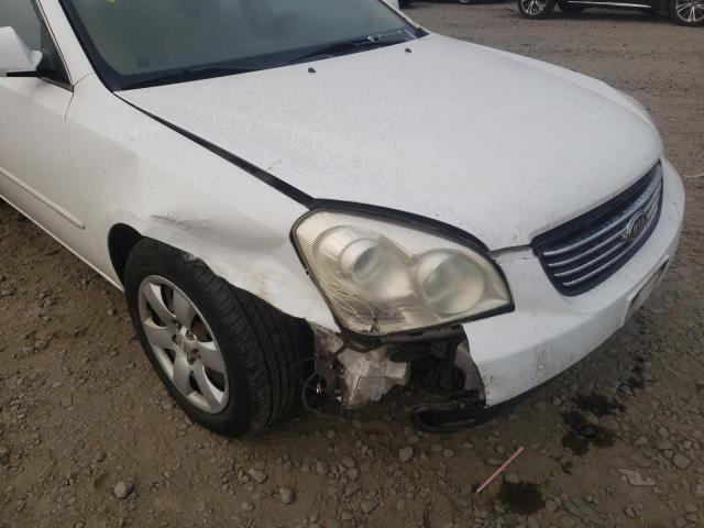 Photo 9 from auction – 2008 KIA OPTIMA EX with VIN KNAGE123285174659