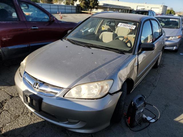 Photo 2 from auction – 2004 HONDA CIVIC LX with VIN JHMES16504S001747