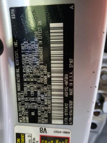 Photo 10 from auction – 2014 TOYOTA VENZA LE with VIN 4T3BA3BB1EU060152
