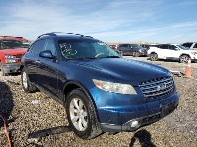 INFINITI FX35 2005 with VIN JNRAS08W25X215997 - Photo from auction
