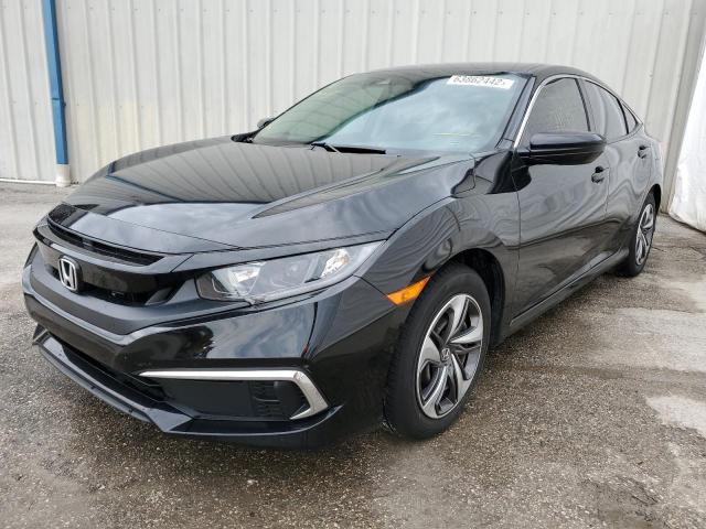 Photo 2 from auction – 2020 HONDA CIVIC LX with VIN 19XFC2F65LE004422