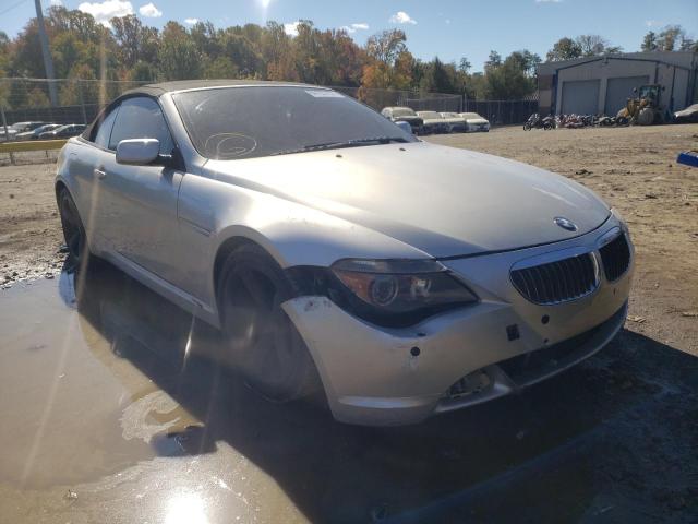 BMW 650 I 2007 with VIN WBAEK13577CN80589 - Photo from auction