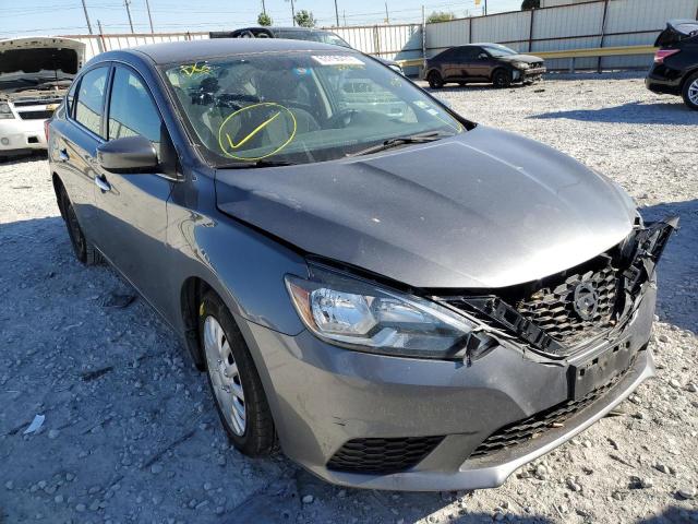 NISSAN SENTRA S 2016 with VIN 3N1AB7AP1GY225548 - Photo from auction