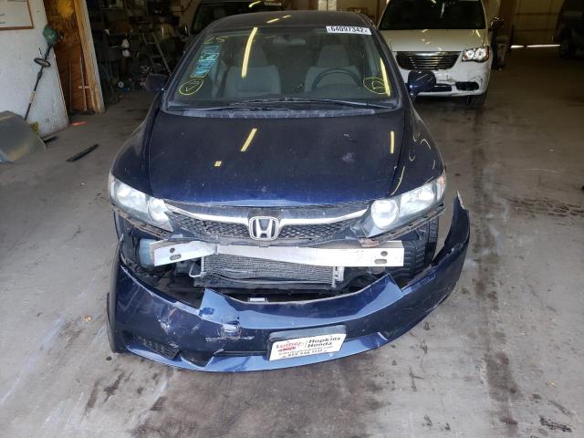 Photo 9 from auction – 2011 HONDA CIVIC LX with VIN 19XFA1F58BE026002