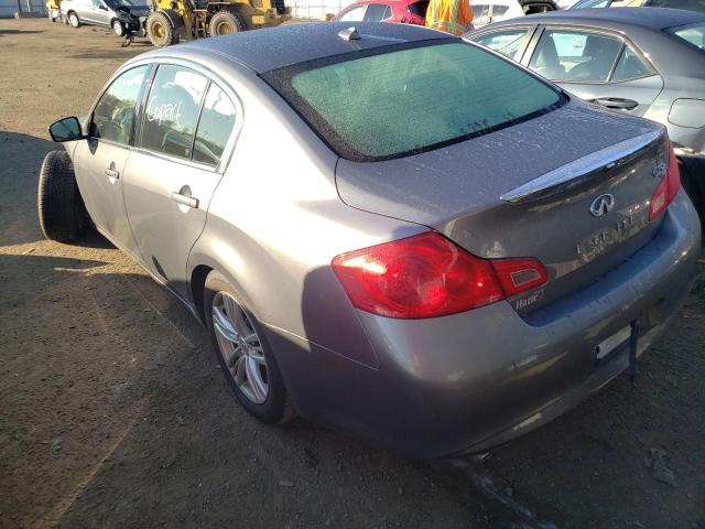 Photo 3 from auction – 2012 INFINITI G25 with VIN JN1DV6AR7CM862179