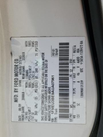 Photo 10 from auction – 2010 FORD EXPLORER S with VIN 1FMEU3BE9AUA07961