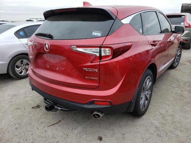 Photo 4 from auction – 2021 ACURA RDX TECHNO with VIN 5J8TC2H54ML022413