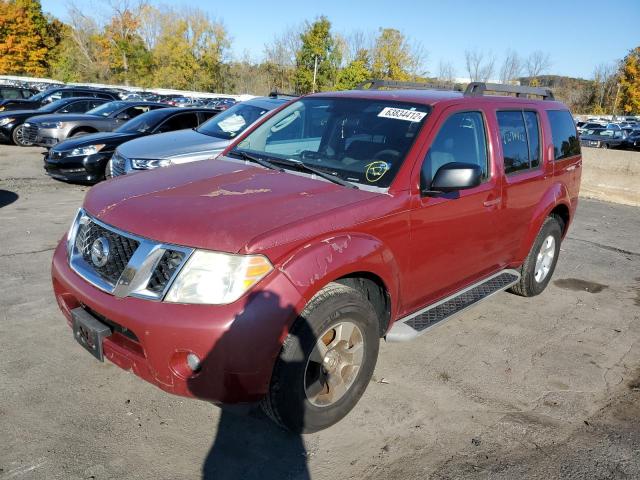 Photo 2 from auction – 2008 NISSAN PATHFINDER with VIN 5N1AR18B28C620862