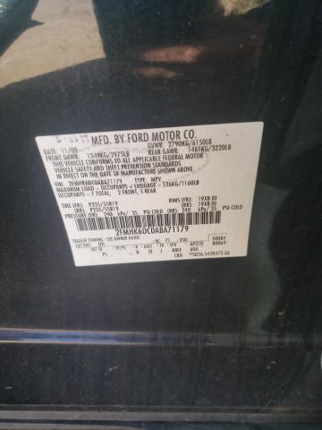 Photo 10 from auction – 2010 FORD FLEX LIMIT with VIN 2FMHK6DC0ABA71179