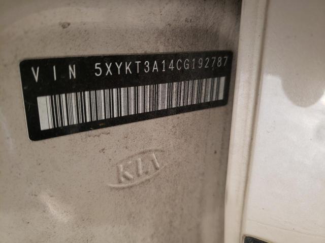 Photo 10 from auction – 2012 KIA SORENTO BA with VIN 5XYKT3A14CG192787