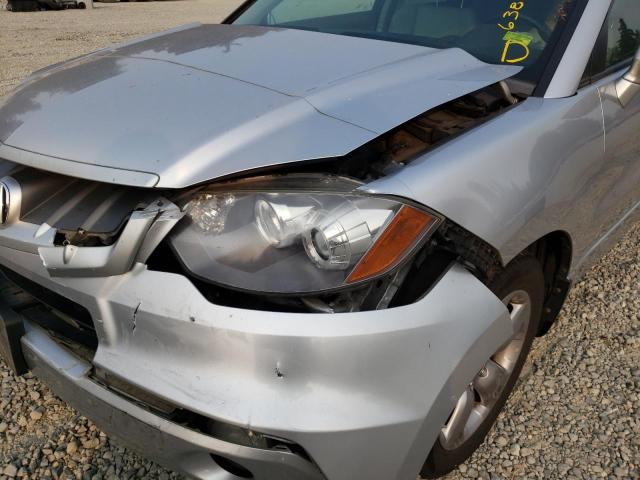 Photo 9 from auction – 2007 ACURA RDX TECHNO with VIN 5J8TB18547A021517