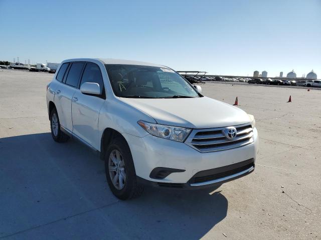 TOYOTA HIGHLANDER 2013 with VIN 5TDZA3EH4DS044185 - Photo from auction