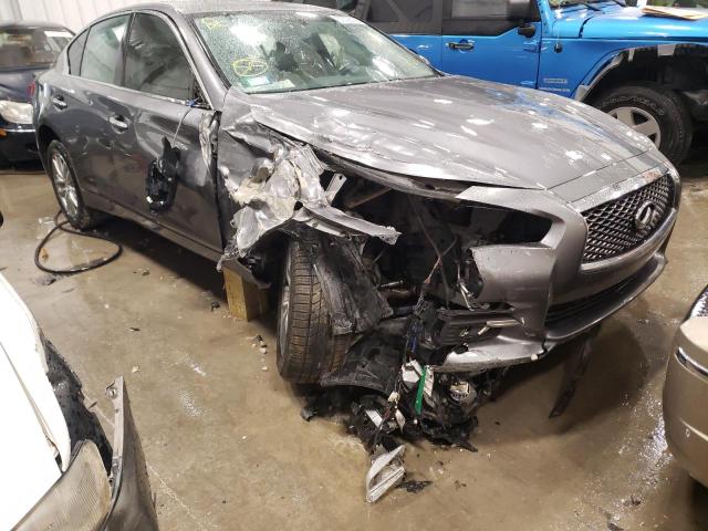 INFINITI Q50 BASE 2014 with VIN JN1BV7AR8EM702716 - Photo from auction