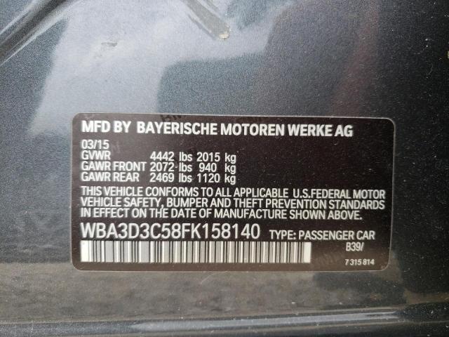 Photo 10 from auction – 2015 BMW 328 D with VIN WBA3D3C58FK158140