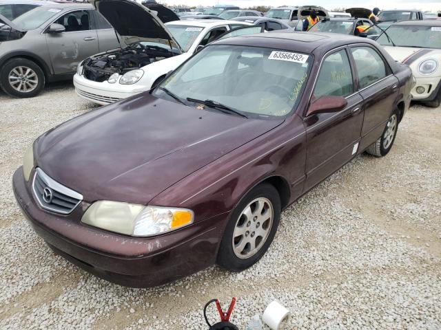 Photo 2 from auction – 2001 MAZDA 626 ES with VIN 1YVGF22CX15232233