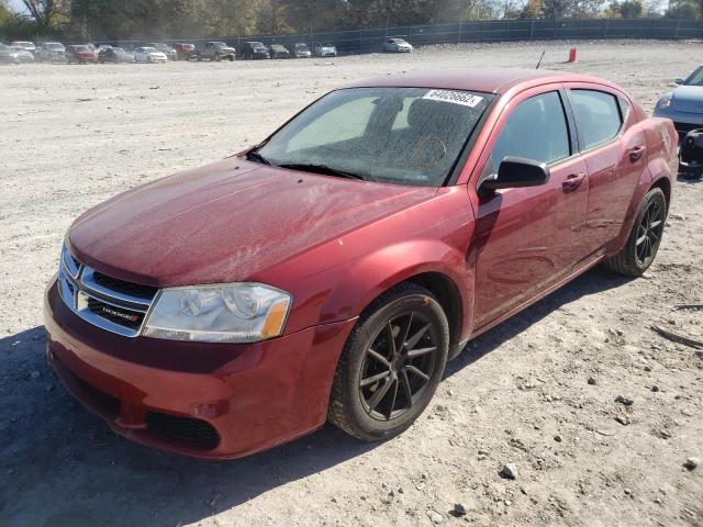 Photo 2 from auction – 2014 DODGE AVENGER SE with VIN 1C3CDZAB0EN223272