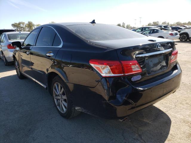 Photo 3 from auction – 2011 LEXUS ES 350 with VIN JTHBK1EG0B2438182