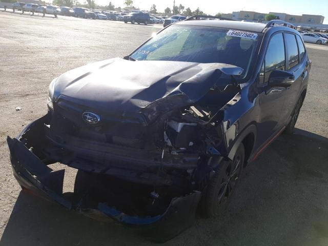 SUBARU FORESTER S 2021 with VIN JF2SKARCXMH447630 - Photo from auction