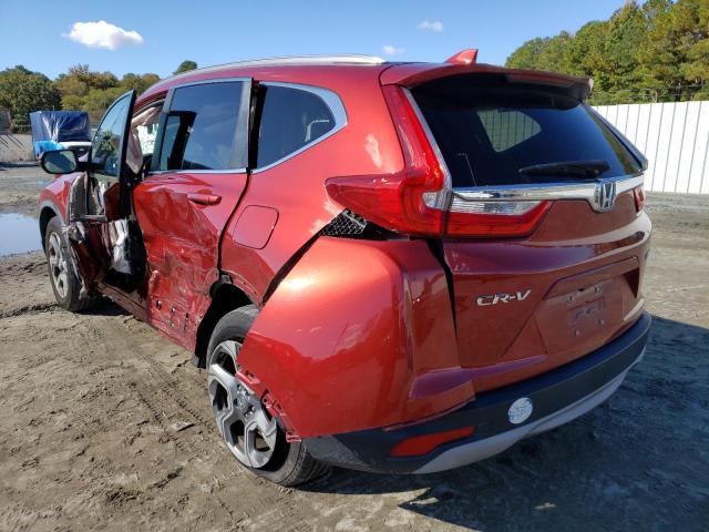 Photo 3 from auction – 2017 HONDA CR-V EXL with VIN 2HKRW2H82HH603056