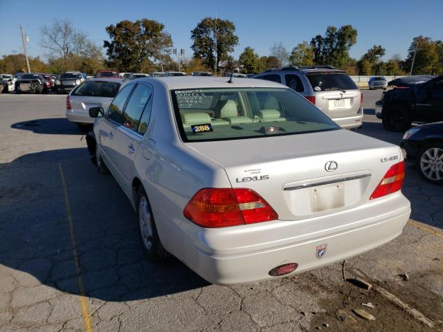 Photo 3 from auction – 2001 LEXUS LS 430 with VIN JTHBN30F510049842