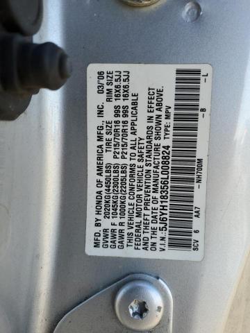 Photo 10 from auction – 2006 HONDA ELEMENT LX with VIN 5J6YH18356L008824