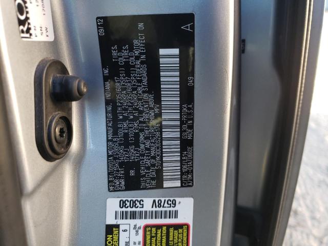 Photo 10 from auction – 2013 TOYOTA SIENNA XLE with VIN 5TDYK3DC3DS298176