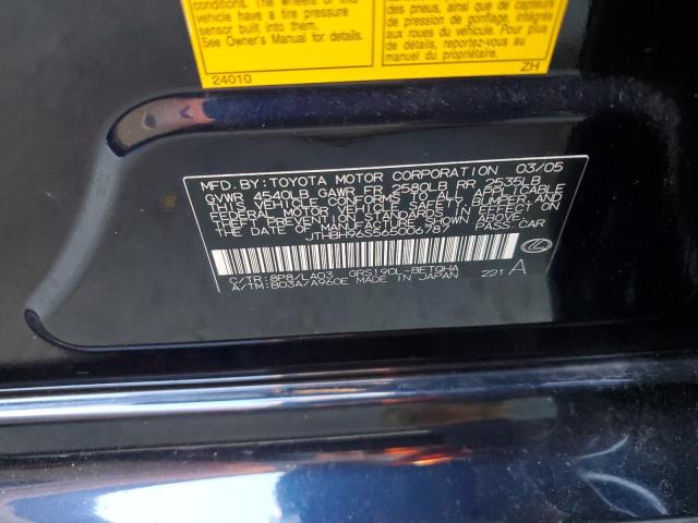 Photo 10 from auction – 2006 LEXUS GS 300 with VIN JTHBH96S565006787