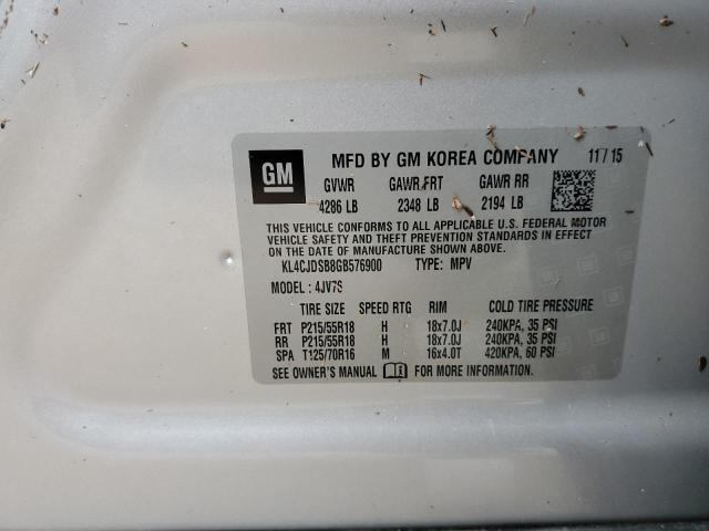 Photo 10 from auction – 2016 BUICK ENCORE PRE with VIN KL4CJDSB8GB576900