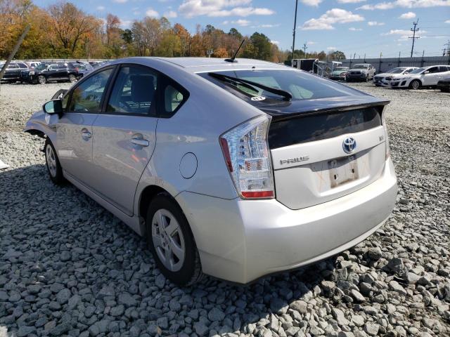 Photo 3 from auction – 2010 TOYOTA PRIUS with VIN JTDKN3DU4A5097684