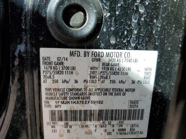 Photo 10 from auction – 2014 FORD EXPEDITION with VIN 1FMJK1K57EEF59192