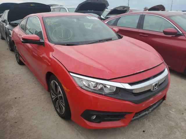HONDA CIVIC EXL 2016 with VIN 2HGFC3B74GH355693 - Photo from auction
