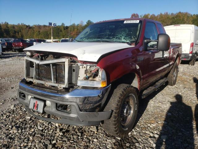 Photo 2 from auction – 2003 FORD F250 SUPER with VIN 1FTNX21L33EC24697