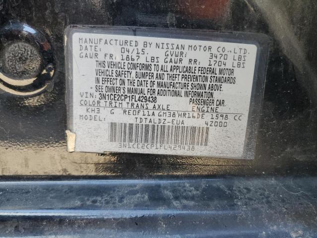 Photo 10 from auction – 2015 NISSAN VERSA NOTE with VIN 3N1CE2CP1FL429438