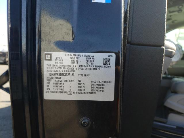 Photo 10 from auction – 2012 GMC ACADIA SLT with VIN 1GKKVRED7CJ326133