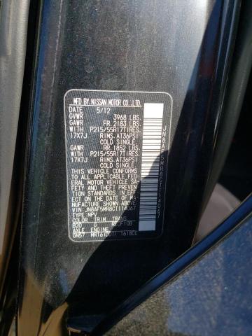 Photo 10 from auction – 2012 NISSAN JUKE S with VIN JN8AF5MR8CT114067