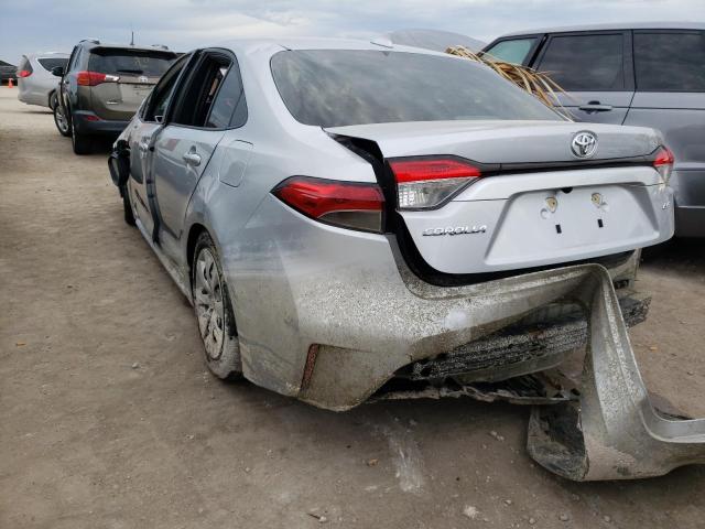 Photo 3 from auction – 2022 TOYOTA COROLLA LE with VIN JTDEPMAE5NJ214261