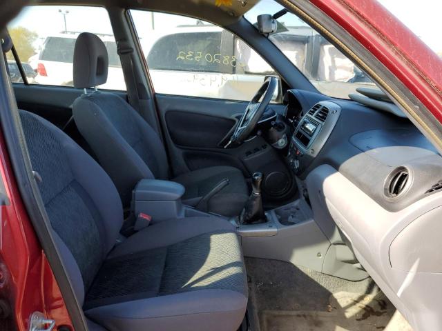 Photo 5 from auction – 2003 TOYOTA RAV4 with VIN JTEGH20V530102540