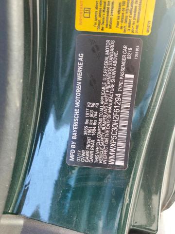 Photo 10 from auction – 2017 MINI COOPER with VIN WMWXP5C30H2F61294