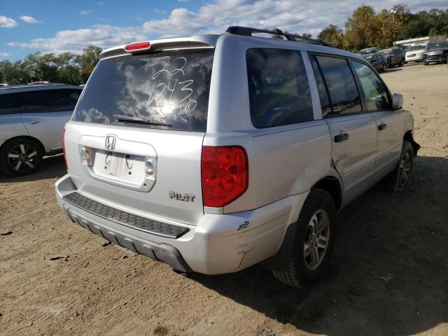 Photo 4 from auction – 2003 HONDA PILOT EXL with VIN 2HKYF18673H609674