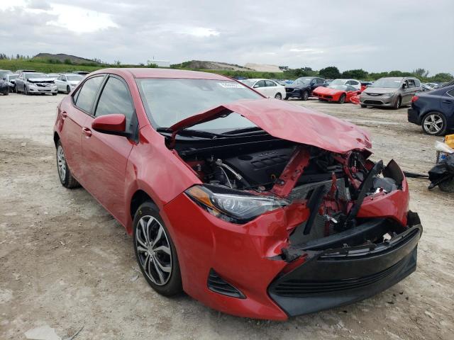 TOYOTA COROLLA L 2019 with VIN 2T1BURHEXKC222930 - Photo from auction